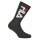 FILA Unisex Socken 6 Paar - Tennissocken, Crew Socks, Frottee, Sport, Logo Schwarz 35-38