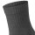 FALKE Unisex Socken 2er Pack - Kurzsocken, Baumwollmischung, Run Rib, Bündchen, einfarbig Dunkelgrau 44-45