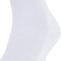 FALKE Unisex Socken 2er Pack - Cool Cick, Polyester, einfarbig Weiß 35-36