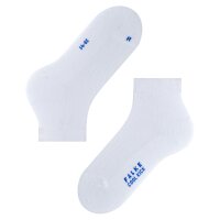 FALKE Unisex Socken 2er Pack - Cool Cick, Polyester, einfarbig Weiß 35-36