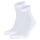 FALKE Unisex Socken 2er Pack - Cool Cick, Polyester, einfarbig Weiß 35-36