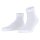FALKE Unisex Socken 2er Pack - Cool Cick, Polyester, einfarbig Weiß 35-36
