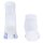 FALKE Unisex Socken 2er Pack - Cool Cick, Polyester, einfarbig Weiß 35-36