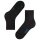 FALKE Unisex Socken 2er Pack - Cool Cick, Polyester, einfarbig Schwarz 39-41