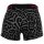 HUGO Mens Boxer Shorts, 3-pack - TRUNK TRIPLET DESIGN, Logo, Cotton Stretch Black/Red S (Small)