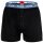 HUGO Herren Web-Boxershorts, 3er Pack - Woven Boxer Triplet, Logo, Baumwolle, uni Schwarz S