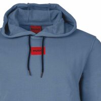 HUGO Mens Hooded Sweatshirt - Daratschi214, Hoodie, French Terry, Cotton Blue (Medium Blue 427) M (Medium)