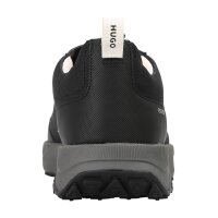 HUGO mens trainers - Kane Runn mono2, trainers, laces, all-over logo Black EU 43 (UK 9)