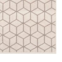 Villeroy & Boch Duschtuch - Carré, Walkfrottier, gemustert, Handtuch, Baumwolle Creme/Taupe 80x150 cm