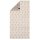 Villeroy & Boch Shower towel - Carré, terry towel, patterned, towel, cotton Cream/Taupe 80x150 cm