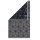 Villeroy & Boch guest towel - Carré, terry towel, patterned, towel, cotton Dark Grey/Black 30x50 cm