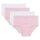Sanetta Girls Pack of 4 Hipslip - Briefs, Underpants, unicoloured White/Pink 128
