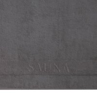 Villeroy & Boch Sauna Towel - Spa, Terry Towel, Towel, Cotton Dark Grey 80x200 cm