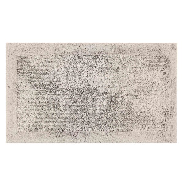 Villeroy & Boch Badematte - Charisma, Wende-Badteppich, Badvorleger, Baumwolle Taupe 60x100 cm