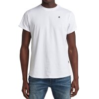 G-STAR Herren T-Shirt, 2er Pack - Lash 2 Pack, Rundhals, Bio-Baumwolle Weiß/Schwarz M