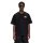 DIESEL Mens T-shirt - T-BOXT-LAB, short sleeve, round neck, cotton, logo, single-coloured Black S (Small)