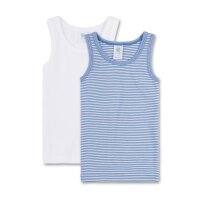 Sanetta Jungen Shirt 4er Pack- Unterhemd ohne Arm,...