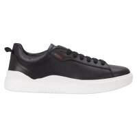 HUGO Mens trainers - Blake Tenn lt, low, laces, genuine leather, logo Black (Black 001) EU 41 (UK 7)