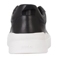 HUGO Mens trainers - Blake Tenn lt, low, laces, genuine leather, logo Black (Black 001) EU 41 (UK 7)