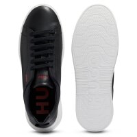 HUGO Mens trainers - Blake Tenn lt, low, laces, genuine leather, logo Black (Black 001) EU 41 (UK 7)