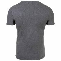 VERSACE Mens T-Shirt - Undershirt, Round Neck, Stretch Cotton Dark grey M (Medium)