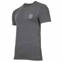 VERSACE Mens T-Shirt - Undershirt, Round Neck, Stretch Cotton Dark grey L (Large)