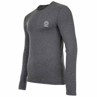 VERSACE Mens Shirt - long Sleeve, Sweatshirt, round Neck, Stretch Cotton Dark grey M (Medium)