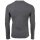 VERSACE Mens Shirt - long Sleeve, Sweatshirt, round Neck, Stretch Cotton Dark grey L (Large)