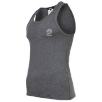 VERSACE Herren Tank Top - TOPEKA, Unterhemd, Rundhals, Stretch Cotton, einfarbig Dunkelgrau M