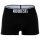 DIESEL Herren Boxershorts, 3er Pack - UMBX-DAMIENTHREEPACK, Trunks, Logobund, Cotton Stretch Schwarz/Grün/Pink S