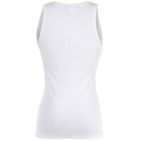 VERSACE Mens Tank Top - RIBBED,Tank Top Rex Ribbed Cotton, vest, round neck, stretch cotton White M (Medium)