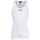 VERSACE Herren Tank Top - RIBBED,Tank Top Rex Ribbed Cotton, Unterhemd, Rundhals, Stretch Cotton Weiß M