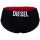 DIESEL Mens Briefs, 3-Pack - UMBR-ANDRETHREEPACK, Briefs, Cotton Stretch, plain Black XL (X-Large)