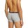 DIESEL Herren Boxershorts, 2er Pack - UMBX-SHAWN TWO PACK, Trunks, Logobund, Kontrast-Streifen, Cotton Stretch Schwarz/Grau S