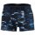 DIESEL Herren Boxershorts, 3er Pack - UMBX-DAMIENTHREEPACK, Trunks, Camouflage, Cotton Stretch Blau/Schwarz S