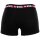 DIESEL Mens Boxer Shorts, 3-pack - UMBX-DAMIENTHREEPACK, Trunks, Logo Waistband, Contrast Stitching, Cotton Stretch Black S (Small)