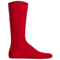 HUGO Unisex Socken, 6er Pack - RS Uni, Kurzsocken, Logo, einfarbig Dunkelblau/Grün/Rot 43-46