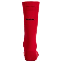 HUGO Unisex Socken, 6er Pack - RS Uni, Kurzsocken, Logo, einfarbig Dunkelblau/Grün/Rot 43-46