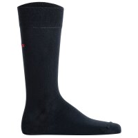 HUGO Unisex Socken, 6er Pack - RS Uni, Kurzsocken, Logo, einfarbig Dunkelblau/Grün/Rot 43-46