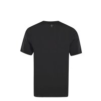 hajo Herren T-Shirt, 4er Pack - Basic, Kurzarm, V-Ausschnitt, Baumwolle, uni Schwarz S