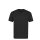hajo mens T-shirt, 4-pack - Basic, short-sleeved, V-neck, cotton, uni Black S (Small)