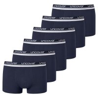 UNCOVER by SCHIESSER Mens Shorts 6-Pack - Series "Uncover", Underpants, S-3XL Dark blue S (Small)