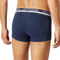 UNCOVER by SCHIESSER Mens Shorts 6-Pack - Series "Uncover", Underpants, S-3XL Dark blue S (Small)