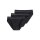 UNCOVER by SCHIESSER Herren Slip 6er Pack - Rio Slip, Serie "Uncover", Logobund Schwarz XL