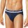 UNCOVER by SCHIESSER Herren Slip 6er Pack - Rio Slip, Serie "Uncover", Logobund Dunkelblau S