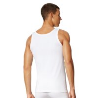 UNCOVER by SCHIESSER Herren Unterhemd 4er Pack - Serie "Uncover", Rundhals Weiß 3XL