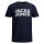 Jack & Jones Mens T-Shirt, 3 Pack - JJECORP LOGO TEE O-NECK, Logo Print, Cotton Black/Navy blue/White XXL (XX-Large)