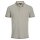JACK&JONES mens polo shirts, 2-pack - JJEPAULOS POLO 2PK, short sleeve, solid colour, cotton Beige/Grey S (Small)
