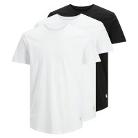 JACK&JONES mens T-shirt, 3-pack - JJENOA TEE 3PK,...