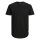 JACK&JONES mens T-shirt, 3-pack - JJENOA TEE 3PK, short sleeve, organic cotton, solid colour White/Black XXL (XX-Large)